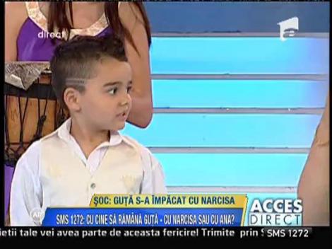 Alberto, fiul lui Nicolae Guta, are ureche muzicala