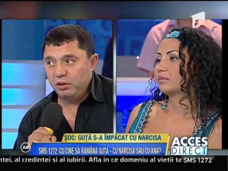 Nicolae Guta: "Narcisa are un temperament pe care nu-l inteleg"
