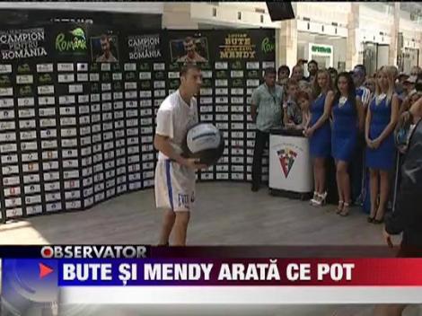 UPDATE / Bute si Mendy, antrenament in fata publicului
