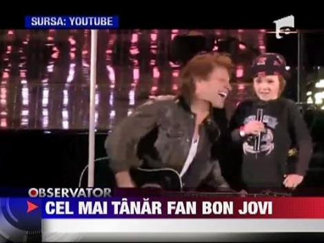 Cel mai tanar fan Bon Jovi