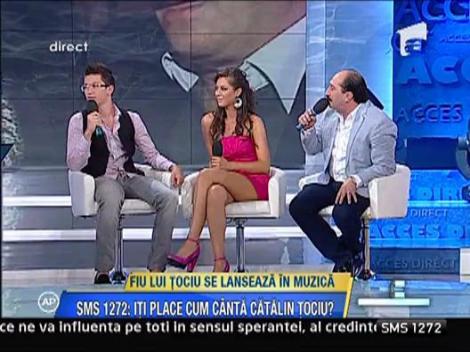 Fiul lui Romica Tociu se lanseaza in muzica