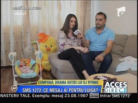 Nevasta lui Dj Rynno nu are voie sa-si alapteze copilul
