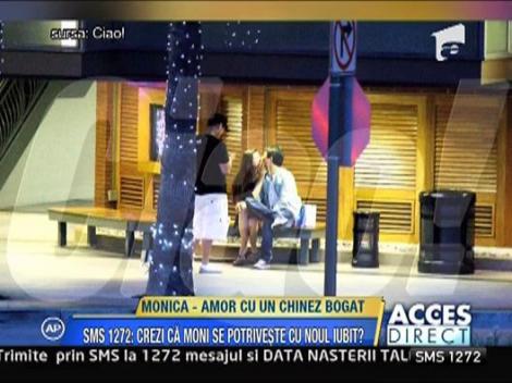 Monica Gabor se iubeste cu un asiatic!