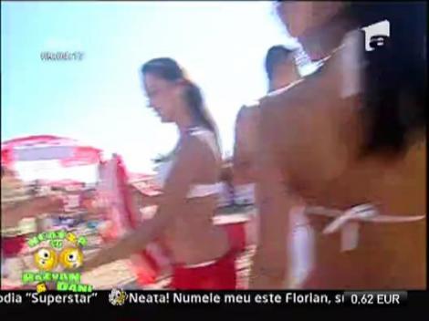 Primul concurs de suflat intr-o minge de plaja la Neatza