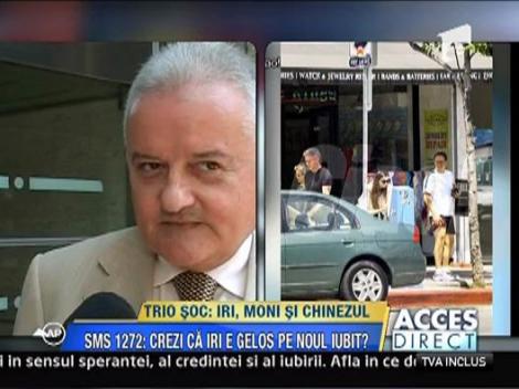 Irinel: "Irina va pleca in State doar cu mine"