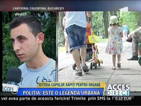 Unii oameni acuza ca presa si politia musamalizeaza faptul ca se rapesc copii