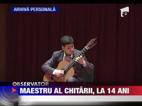 Maestru al chitarii, la 14 ani