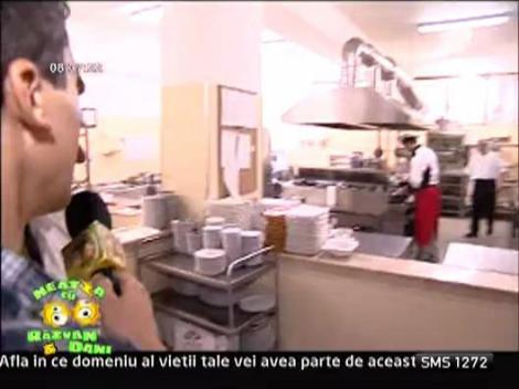 Vladutz in bucatarie la restaurantul „Grand Cucina"