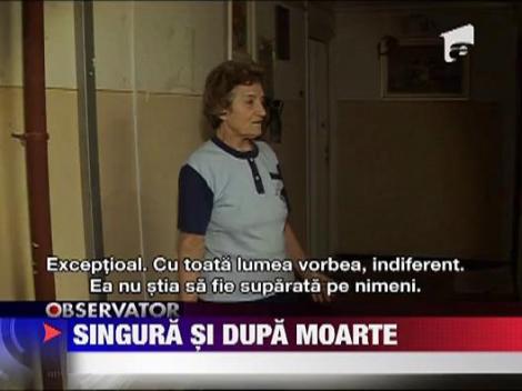 Cristina Verona, singura si dupa moarte