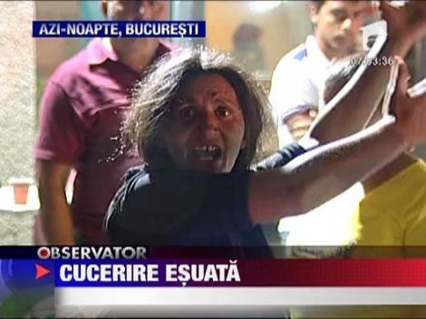 Scandal sangeros in Bucuresti