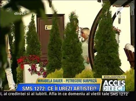 Mirabela Dauer, petrecere surpriza