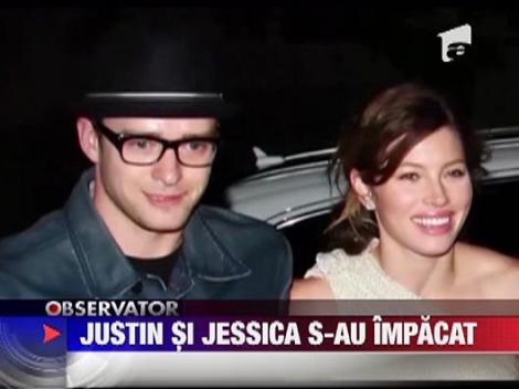 Justin Timberlake si Jessica Biel sunt din nou impreuna