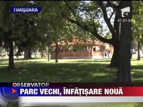 Parcul istoric "Carmen Sylva" din Timisoara a fost redeschis