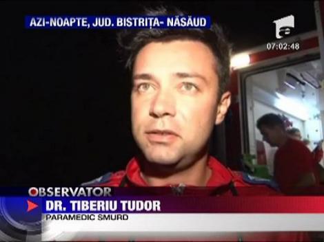 Accident spectaculos in Bistrita-Nasaud