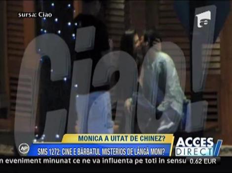 Monicai Gabor in compania unui barbat misterios