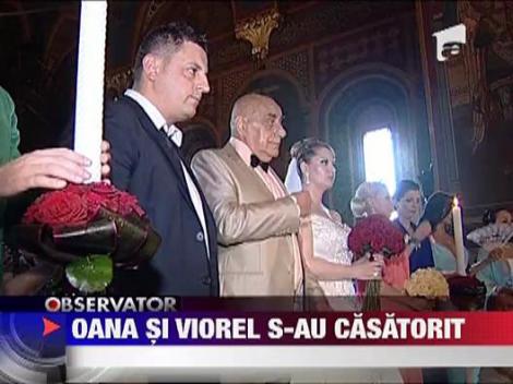 Oana si Viorel Lis s-au casatorit