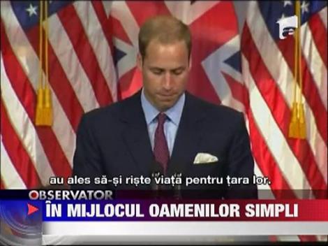 Printul William si Kate au mers intr-un cartier rau famat din Los Angeles