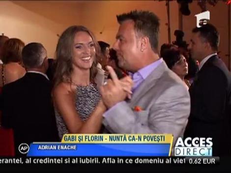 Imagini inedite de la nunta Gabrielei Vranceanu-Firea si Florin Pandele