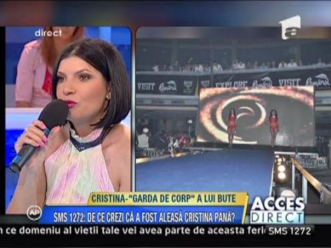 Cristina Pana, fata care l-a condus in ring pe Lucian Bute