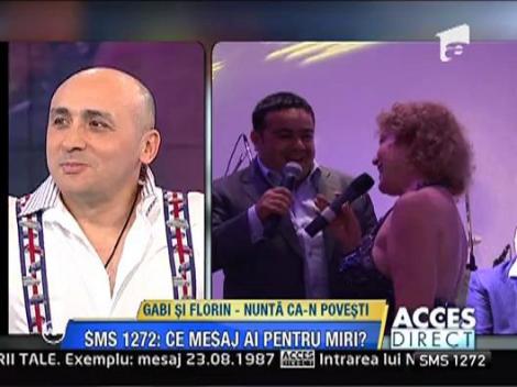 Duet Corina Chiriac - Adi Minun la nunta lui Florentin Pandele si Gabriela Firea
