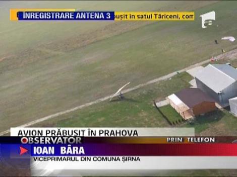 Un avion s-a prabusit in judetul Prahova