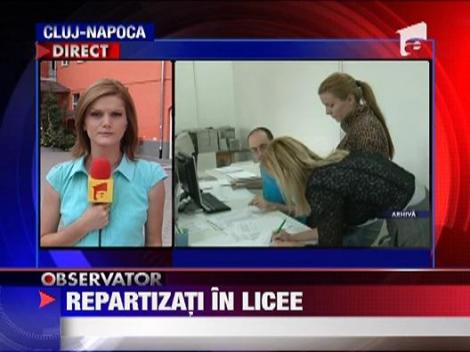 Elevii afla astazi unde au fost repartizati la licee‎