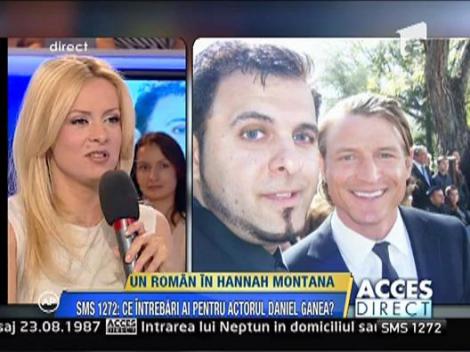 Daniel Ganea, singurul roman care a jucat in Hanna Montana