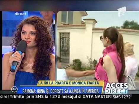 Ramona Gabor: "Irinel nu are voie in casa Monicai"