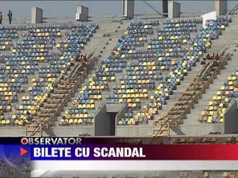 Scandal pe biletele la meciul Romania - Argentina