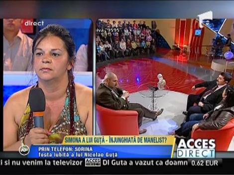 Sorina, fosta iubita a lui Nicolae Guta, la Acces Direct