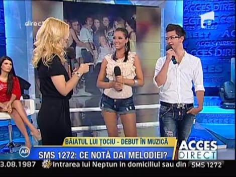 Fiul lui Romica Tociu s-a lansat puternic in muzica