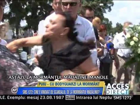 Scandal monstru la mormantul Madalinei Manole
