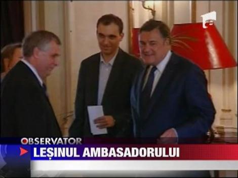 Henri Paul, ambasadorul Frantei a lesinat in timpul ceremoniei organizate cu ocazia Zilei Nationale a Frantei