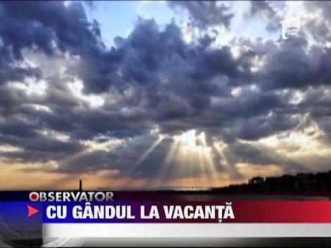 Raluca Lazarut, cu gandul la vacanta