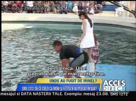 Moni a dus-o pe Irinuca la Delfinariu!