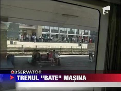 CFR a introdus patru trenuri care circula fara oprire intre Bucuresti si Constanta
