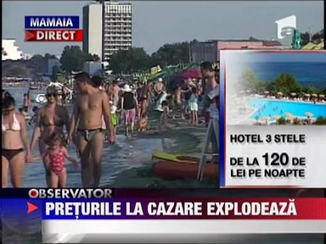 Preturile la cazare au explodat la mare