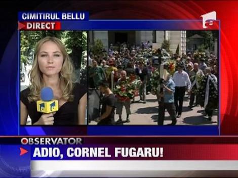 Cornel Fugaru a fost condus pe ultimul drum