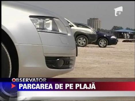Plaja din Saturn, loc de parcare fara plata