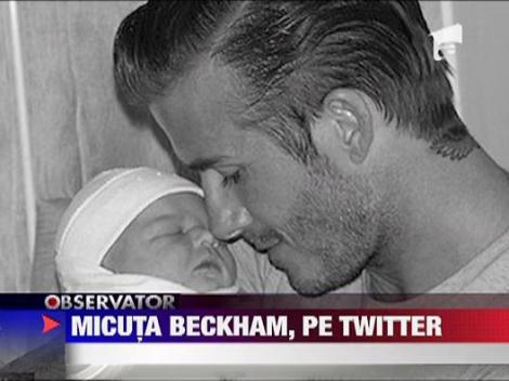 Primele poze cu Harper Seven Beckham