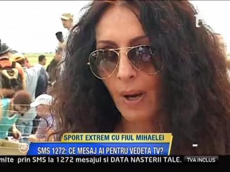 Sport extrem cu fiul Mihaelei Radulescu