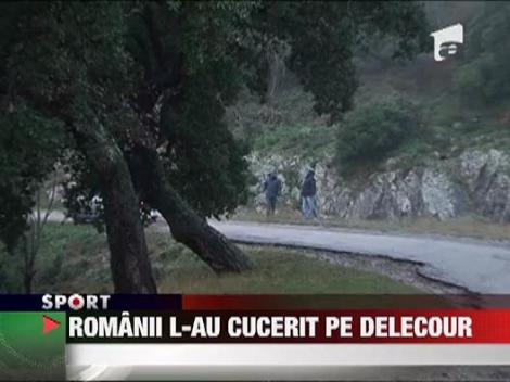 Romanii l-au cucerit pe Delecour