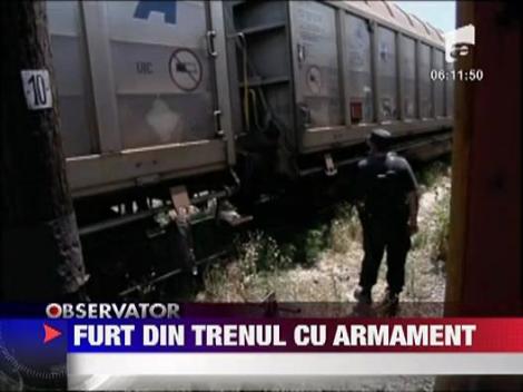 Autoritatile sustin ca focoasele furate din tren nu sunt un pericol public