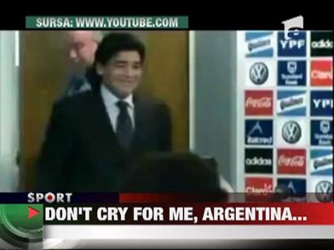 Maradona, dorit selectioner de suporteri