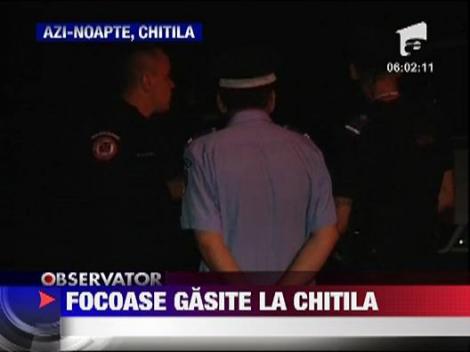 Focoasele de racheta au fost gasite la Chitila