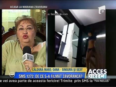 Marioara Zavoranu comenteaza dansurile Oanei