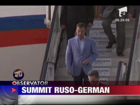 Summit Ruso-German la Hanovra