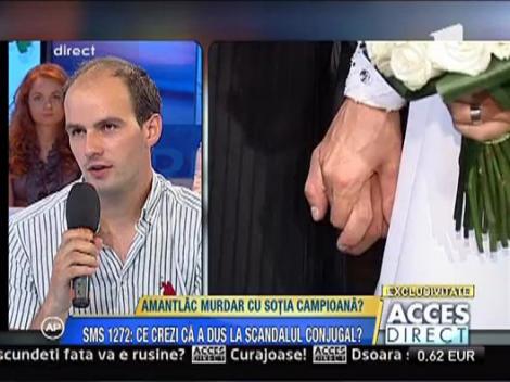 Sotul campioanei acuzate de infidelitate la Acces Direct