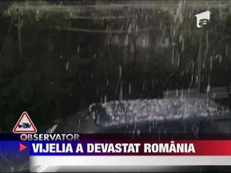 Vijelia a devastat Romania