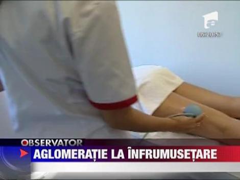 Aglomeratie la saloanele de infrumusetare